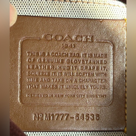 COACH 1941 Rogue 25 Glovetanned Pebble Leather Crossbody/Shoulder/Handbag - Picture 16 of 16